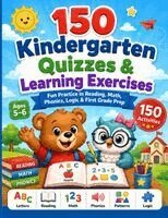 Academic Learning Champions - 150 Kindergarten Quizzes & Learning Exercises, Häftad