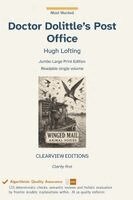 Hugh Lofting - Doctor Dolittle's Post Office, Inbunden