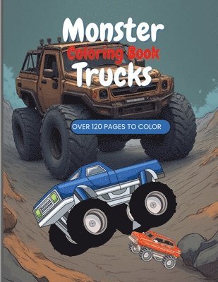 Paulette Henson - Monster Trucks Coloring Book, Häftad