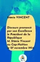 Sténio Vincent - Discours prononcé par son Excellence le Président de la République M. Sténio Vincent au Cap-Haïtien le 27 novembre 1934, Häftad. Tillgänglighet: Lägg i varukorg