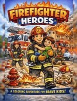 Mark A Buckley - FireFighter Heroes, A Coloring Adventure for Brave Kids!, Häftad