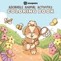 Zoopeez - Adorable Animal Activities Coloring Book, Häftad