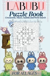 bokomslag Labubu Puzzle Book: Mazes, Word Searches, Sudoku, and More Featuring the Whimsical World of Labubu