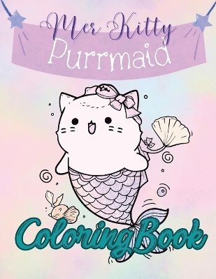 bokomslag Purrmaid Mer Kitty Coloring Book