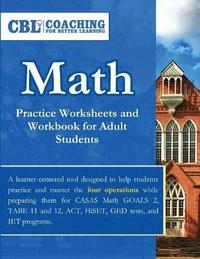 bokomslag Math Practice Worksheets and Workbook for Adult Students