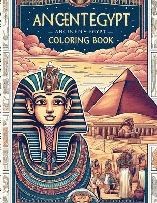 bokomslag Ancient Egypt Coloring Book