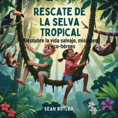 bokomslag Rescate De La Selva Tropical: Descubre La Vida Salvaje, Misiones Y Eco-Héroes