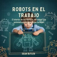 bokomslag Robots En El Trabajo: El Interior De Las Fábricas, Los Robots Y La Automatización Para Niños Curiosos