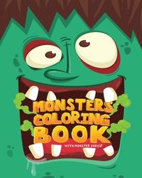 bokomslag Monsters Coloring Book (With Monster Jokes!)