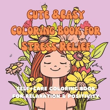 bokomslag Cute & Easy Coloring Book for Stress Relief