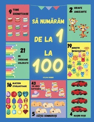 bokomslag S&#259; num&#259;r&#259;m de la 1 la 100