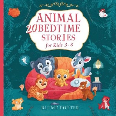 bokomslag 20 Animal Stories For Bedtime For Kids Age 3-8