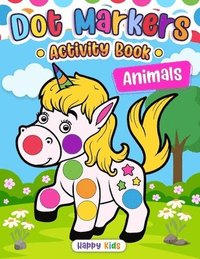 bokomslag Dot Markers Activity Book Animals