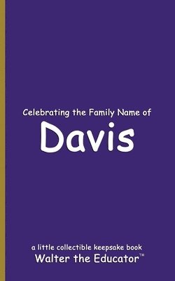 bokomslag Celebrating the Family Name of Davis