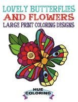 bokomslag Lovely Butterflies and Flowers Coloring Book