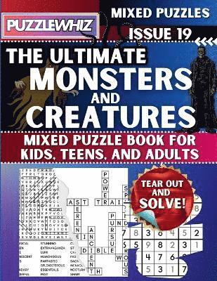 bokomslag Ultimate Monsters and Creatures Mixed Puzzle Book for Kids, Teens, and Adults