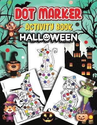 Halloween Dot Marker Activity Book 1