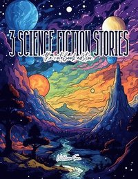 bokomslag 3 Science Fiction Stories - Lined Journal - 8.5&quot; x 11&quot; - 208 Pages - College Ruled Notebook for Work and School