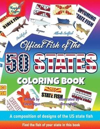 bokomslag Official Fish of The 50 States Coloring Book