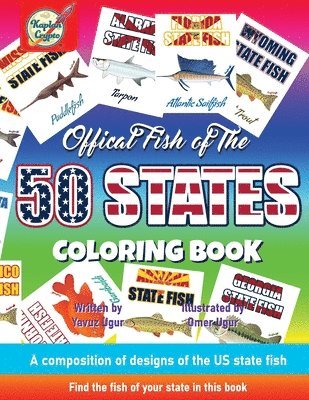 bokomslag Official Fish of The 50 States Coloring Book