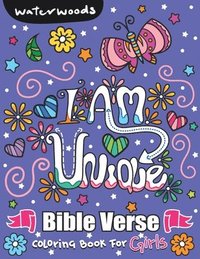 bokomslag I Am Unique Bible Verse Coloring Book for Girls