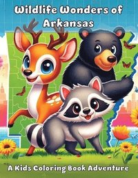 bokomslag Wildlife Wonders of Arkansas: A Kids Coloring Book Adventure