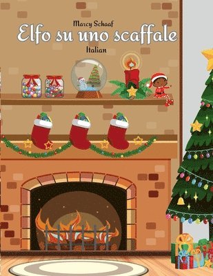 bokomslag Elfo su uno scaffale (Italian) Elf on a Shelf