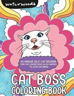 bokomslag Cat Boss Coloring Book