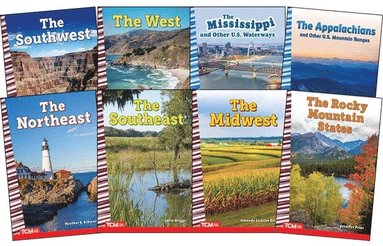 Amanda Jackson Green, Multiple Authors, Lorin Driggs, Heather Schwartz, Heather E. Schwartz - Explore The United States' Regions From the Appalachians to the Rockies: Social Studies Readers 8-Book Set, Häftad