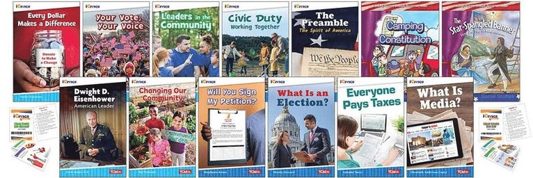 Christi E. Parker, Stephanie Macceca, Multiple Authors, Danica Kassebaum - Understanding American Voting, Elections, and Roles and Responsibilities 13-Book Set plus 2-Card Decks for Grades 2-3, Häftad