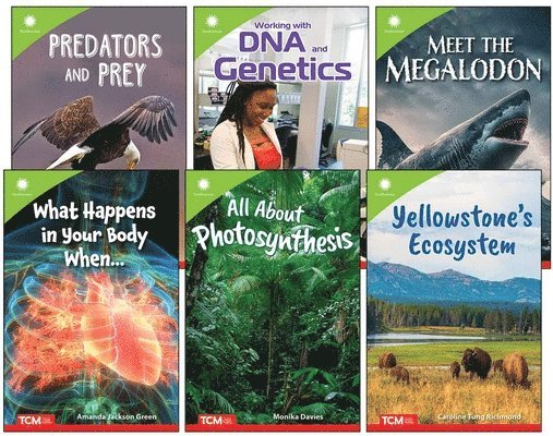 Smithsonian Steam Life Science Informational Text for Middle School 6-Book Set 1