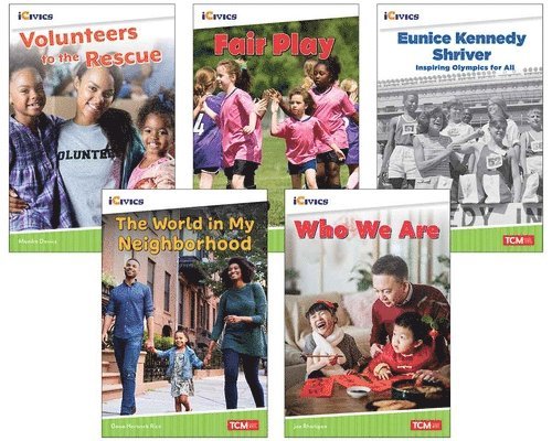 Jenna Grodzicki, Rupak Bhattacharya, Multiple Authors, Monika Davies - iCivics Grade 1: Community & Social Awareness 5-Book Set, Häftad