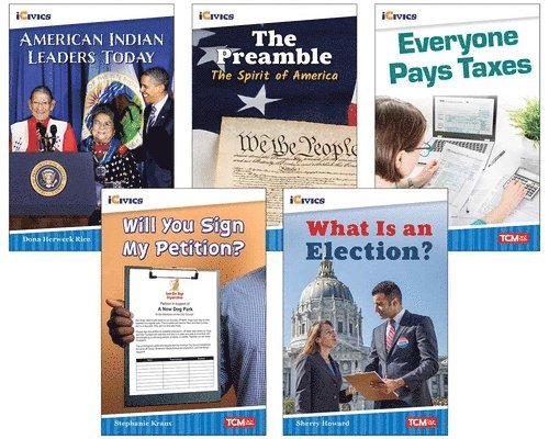 Antonio Sacre, Multiple Authors, Lorin Driggs, Dona Herweck Rice - iCivics Grade 3: Leadership & Responsibility 5-Book Set, Häftad