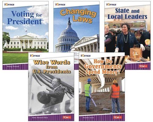Multiple Authors, Sherry Howard - Icivics Grade 4: Leadership & Responsibility 5-Book Set, Häftad
