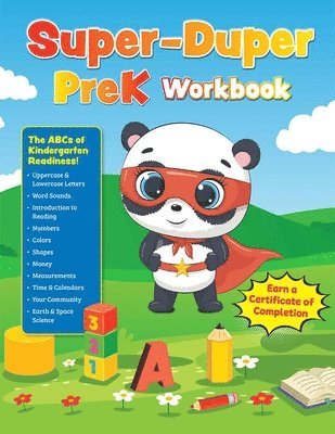 bokomslag Super-Duper Prek Workbook: Spark Pre-Reading, Writing, and Math Skills!