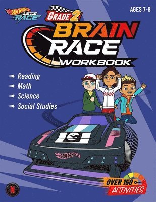 Hot Wheels Brain Race Grade 2 Workbook