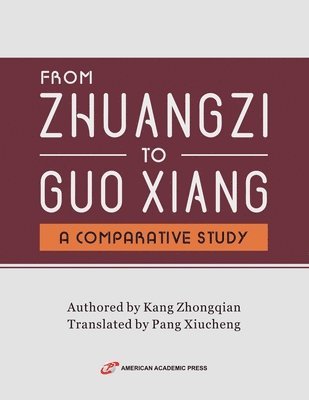 bokomslag From Zhuangzi To Guo Xiang