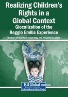 Marisa Galliano Macy, Emer Ring - Realizing Children's Rights in a Global Context: Glocalization of the Reggio Emilia Experience, Häftad