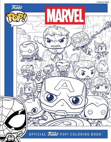 Marvel: The Official Avengers Funko POP! Coloring Book, Häftad
