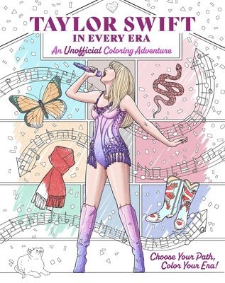 bokomslag Taylor Swift in Every Era: An Unofficial Coloring Adventure