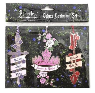 Insight Editions - Lauren Roberts: Powerless Trilogy Deluxe Bookmark Set (Set of 3), Häftad