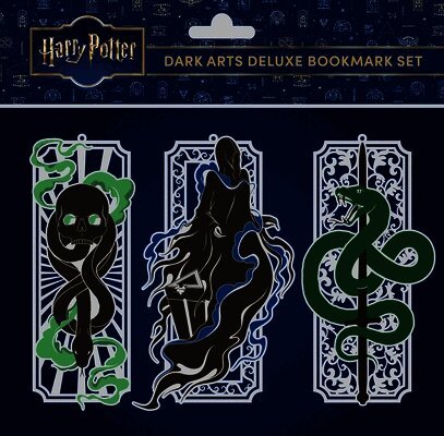 Harry Potter: Dark Arts Deluxe Bookmark Set (Set of 3)