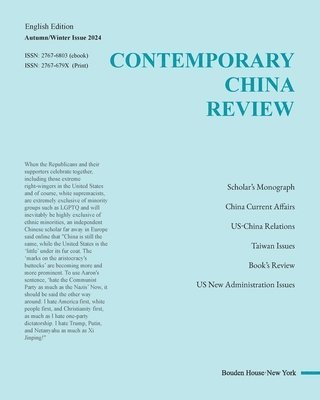 bokomslag Contemporary China Review ?2024 Autumn/Winter Issue?