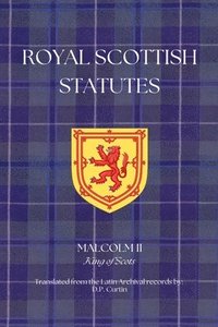 bokomslag Royal Scottish Statutes