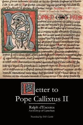 Letter to Pope Callixtus II 1