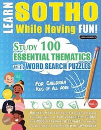 bokomslag Learn Sotho While Having Fun! - For Children
