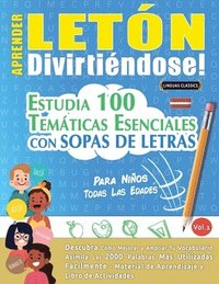 bokomslag Aprender Letn Divirtindose! - Para Nios