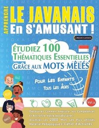 bokomslag Apprendre Le Javanais En s'Amusant - Pour Les Enfants