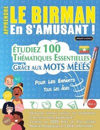 bokomslag Apprendre Le Birman En s'Amusant - Pour Les Enfants