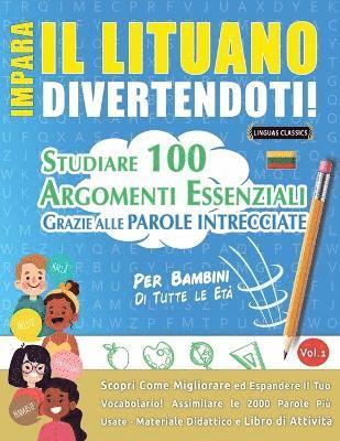 bokomslag Impara Il Lituano Divertendoti! - Per Bambini